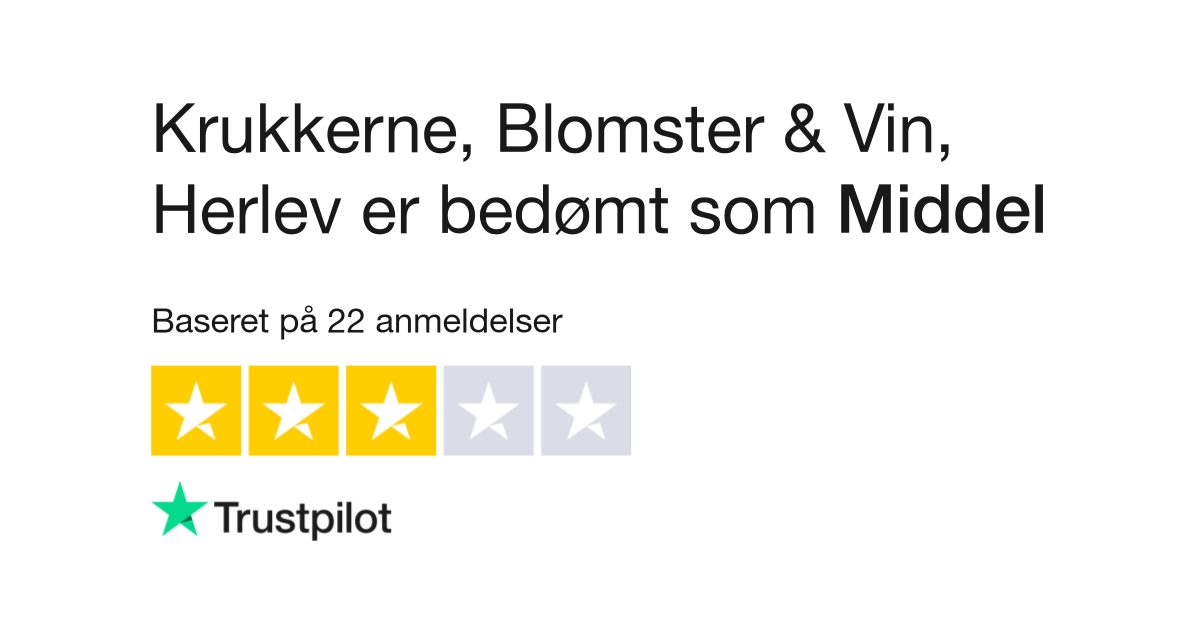 Anmeldelser af Krukkerne, Vin, | Læs kundernes anmeldelser www.bestil-blomster.dk