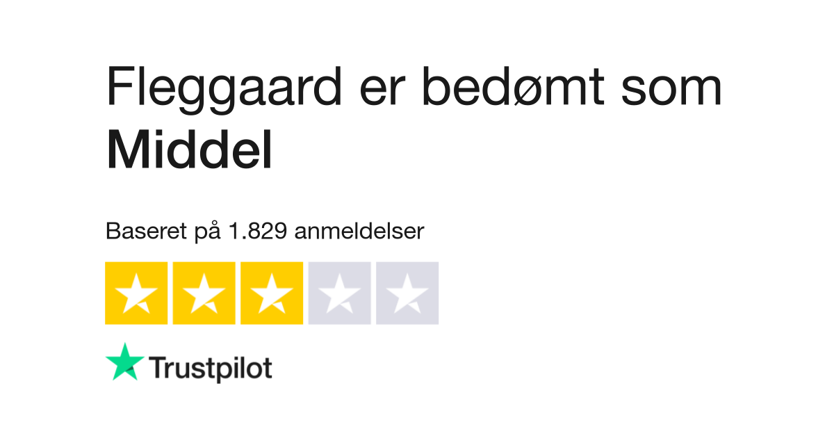 Anmeldelser af Fleggaard | Læs kundernes anmeldelser af www.fleggaard.dk 72 af 73