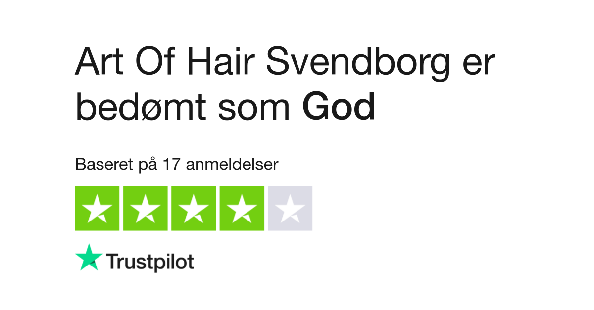 telegram discolor Skaldet Anmeldelser af Art Of Hair Svendborg | Læs kundernes anmeldelser af  www.aohair.dk