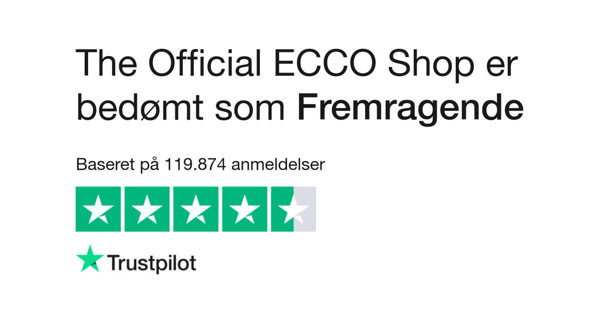 Anmeldelser The Official ECCO Shop | Læs kundernes ecco .com