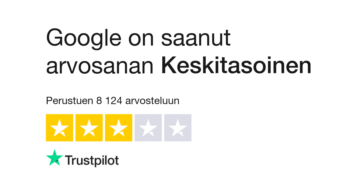 Arvostelut Google | Lue asiakkaiden arvosteluja yrityksestä 