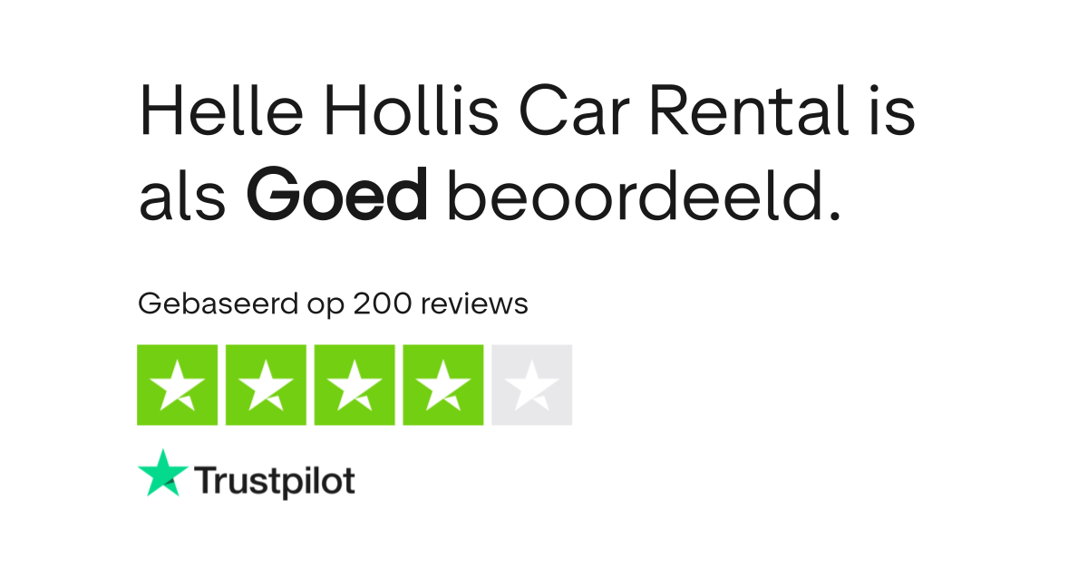 Helle Hollis Car Rental reviews Bekijk consumentenreviews over www