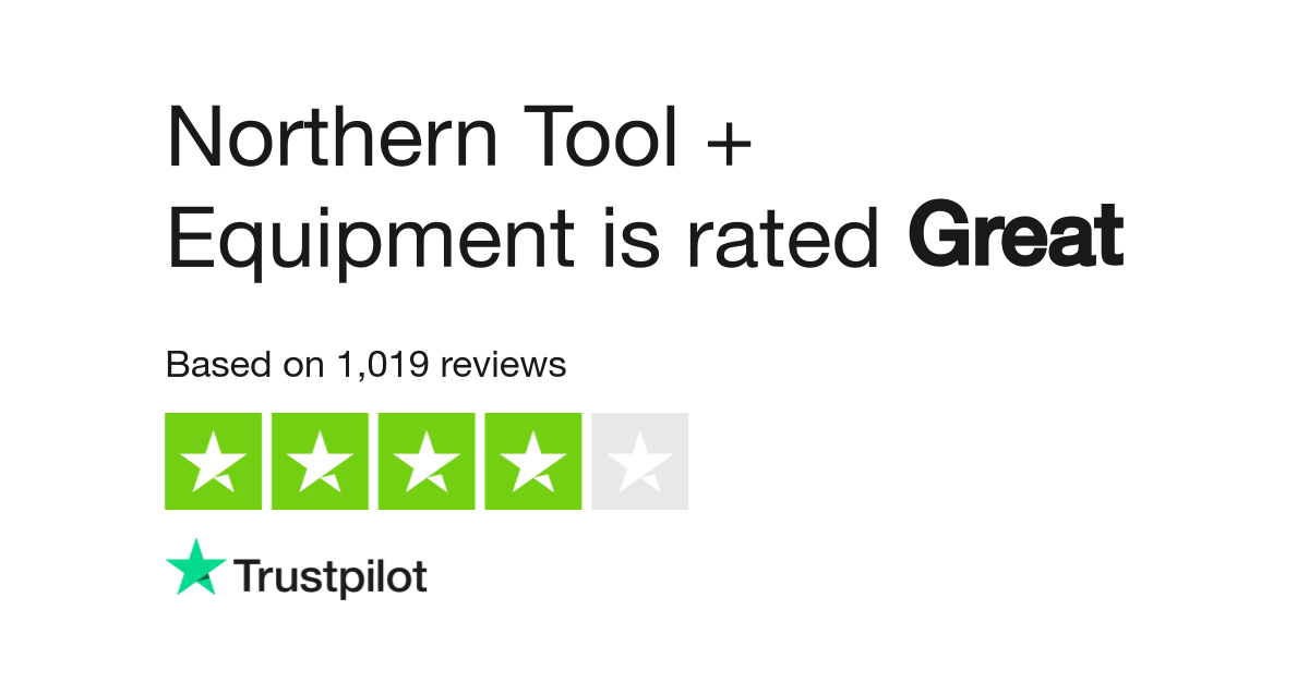 Northern Tool + Equipment Reviews - 278 Reviews of Northerntool