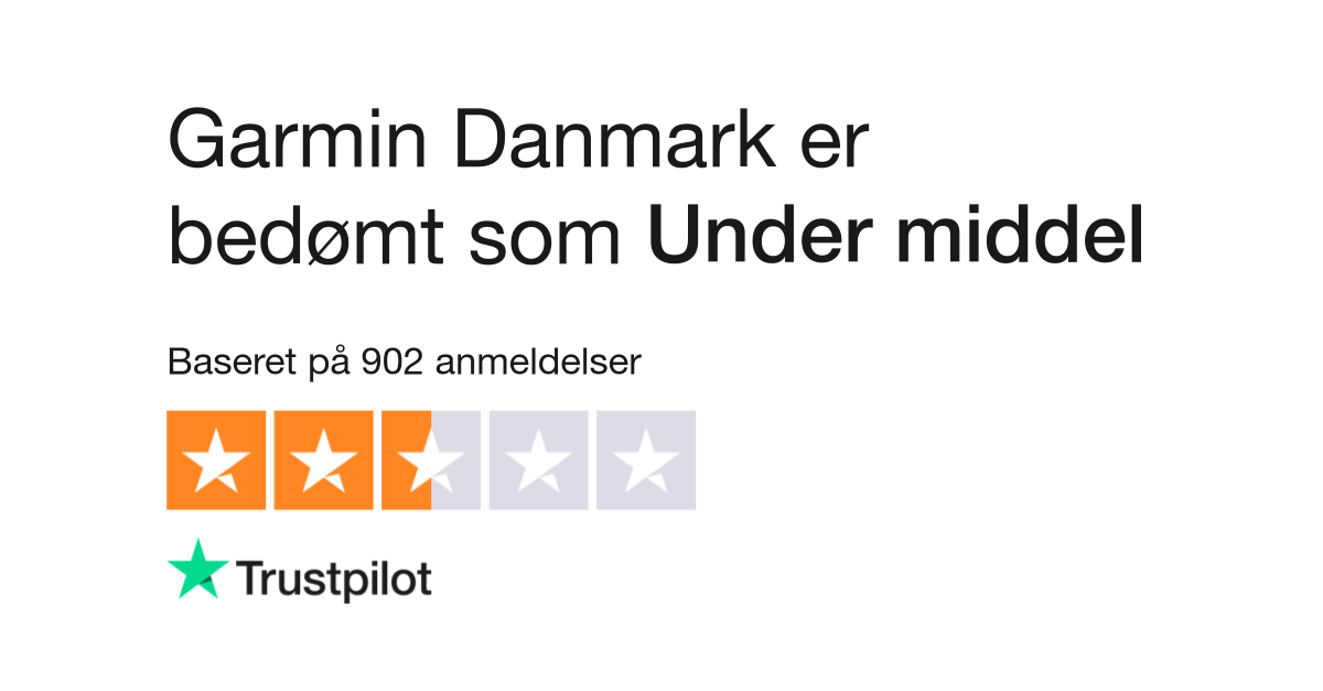 Anmeldelser af Garmin Danmark | anmeldelser af www.garmin.dk | 2 af 38