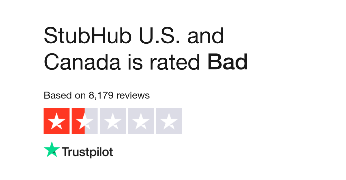 StubHub.com Reviews, 60,409 Reviews of Stubhub.com