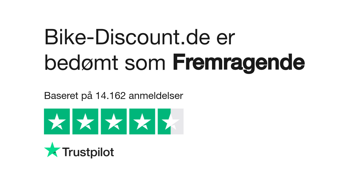 Anmeldelser af Bike Discount L s kundernes anmeldelser af www