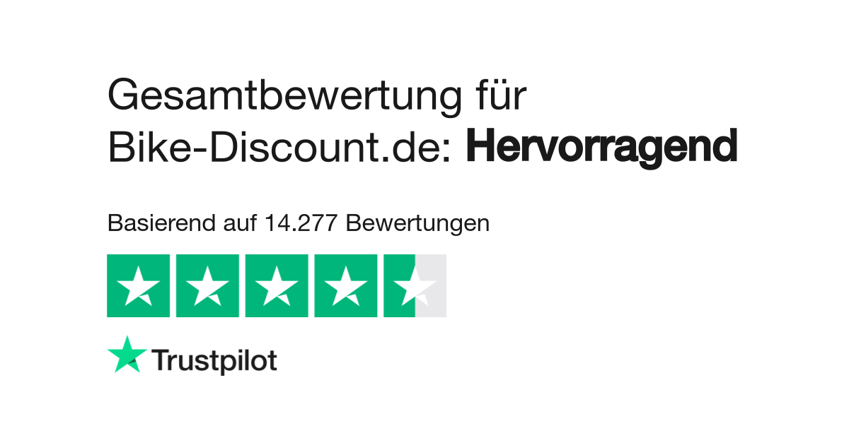 Bewertungen zu Bike Discount Lesen Sie Kundenbewertungen zu www.bike discount 3 von 532