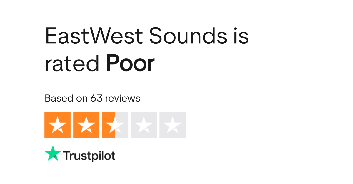 EastWest Sounds Reviews Read Customer Service Reviews of www