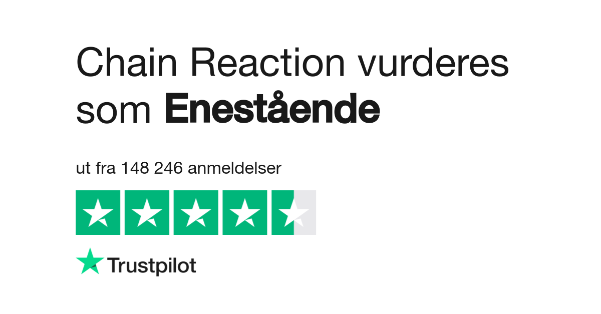 Trustpilot chain reaction cycles sale