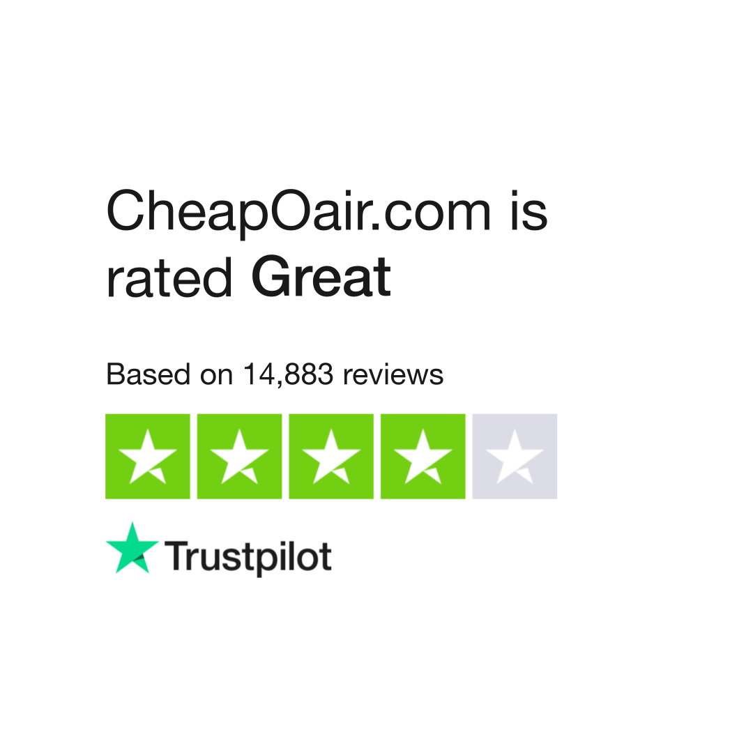 CheapOair.com Reviews  Read Customer Service Reviews of www.cheapoair.com