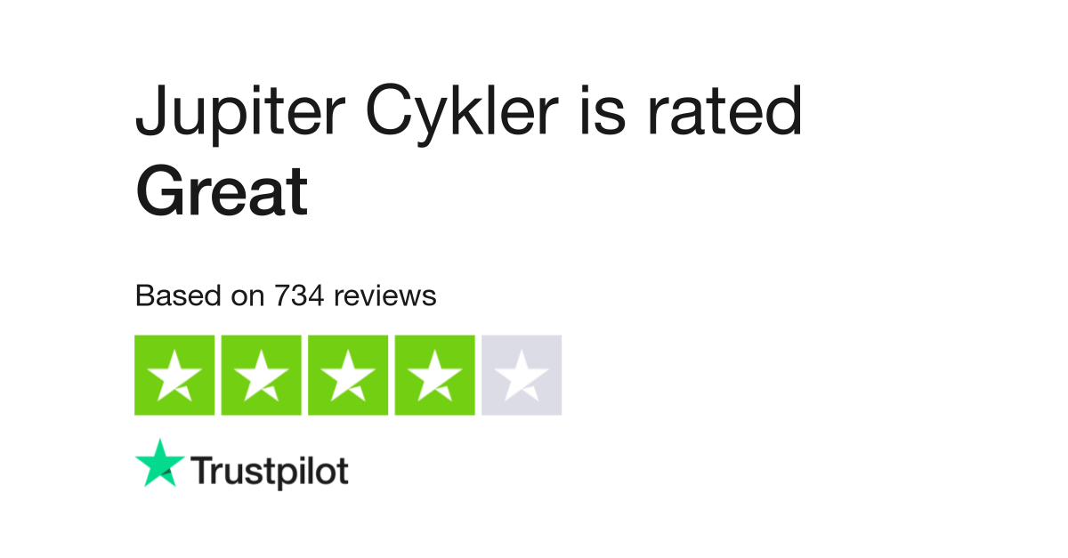 Jupiter Cykler Reviews | Read Customer Service Reviews of