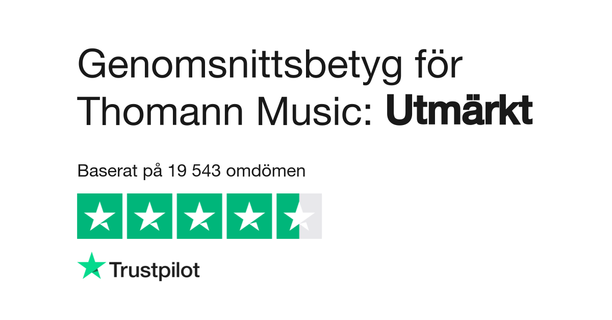 Thomann Leveranstid