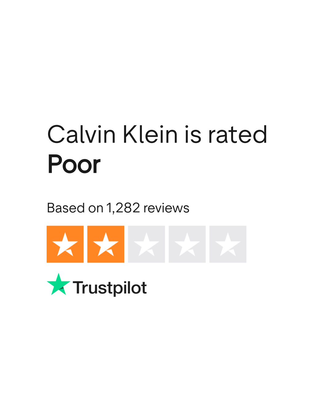 Calvin Klein Reviews | Read Customer Service Reviews of www.calvinklein.com | 4 of 20