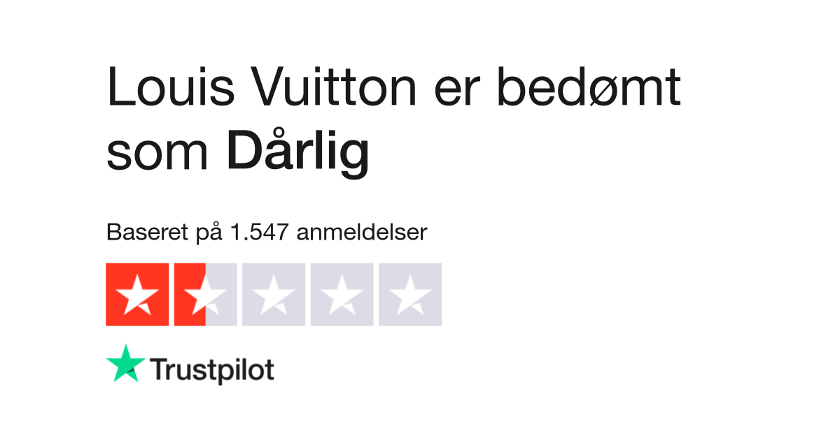 Anmeldelser af Louis Vuitton  Læs kundernes anmeldelser af www
