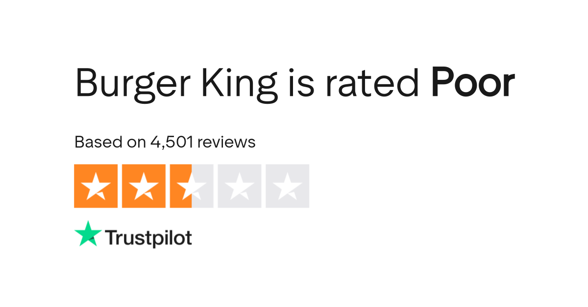 Burger King Reviews Read Customer Service Reviews of www.burgerking.dk
