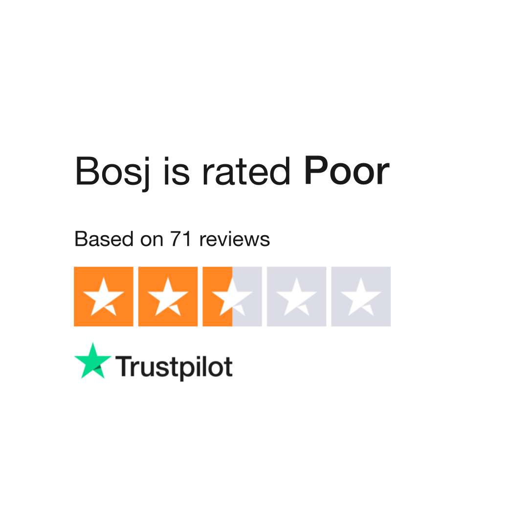 Bosj Reviews Read Customer Service Reviews of www.bosj.dk