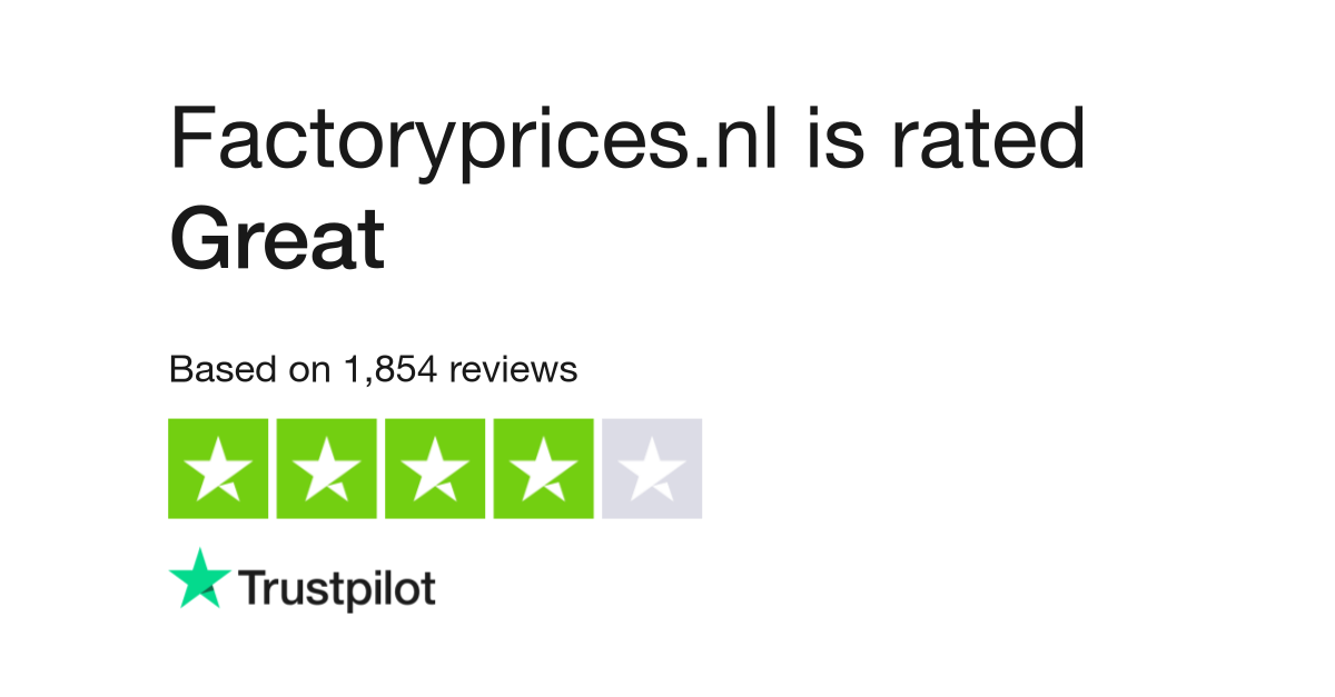 Factoryprices.nl Reviews  Read Customer Service Reviews of  www.factoryprices.nl