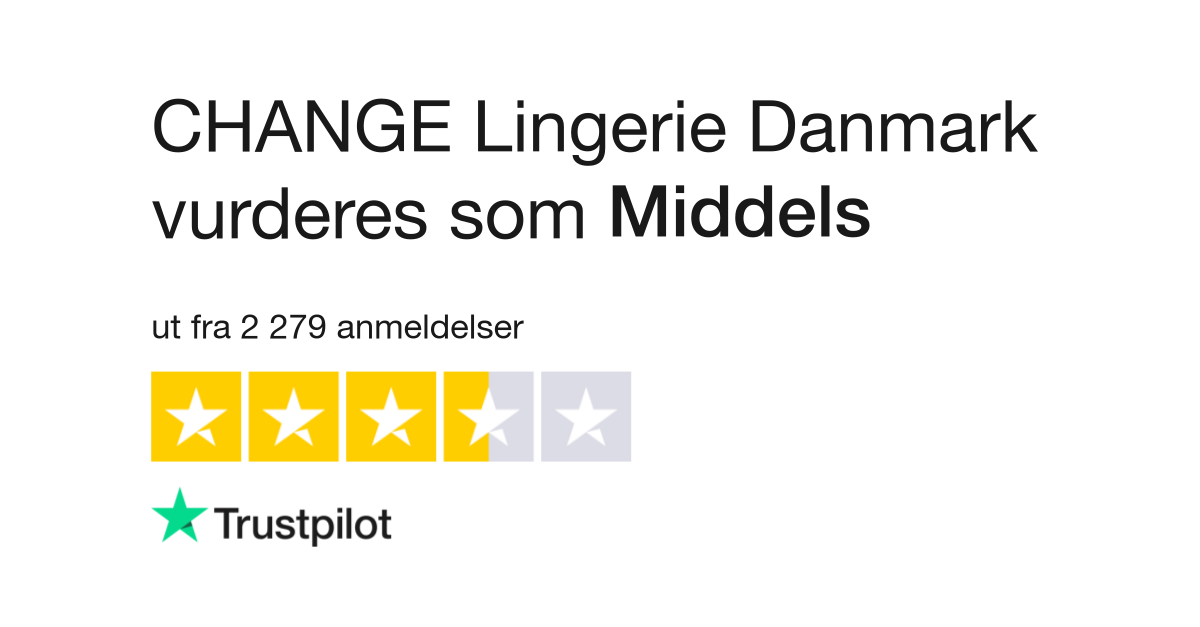 Anmeldelser av CHANGE Lingerie Danmark | Les av change