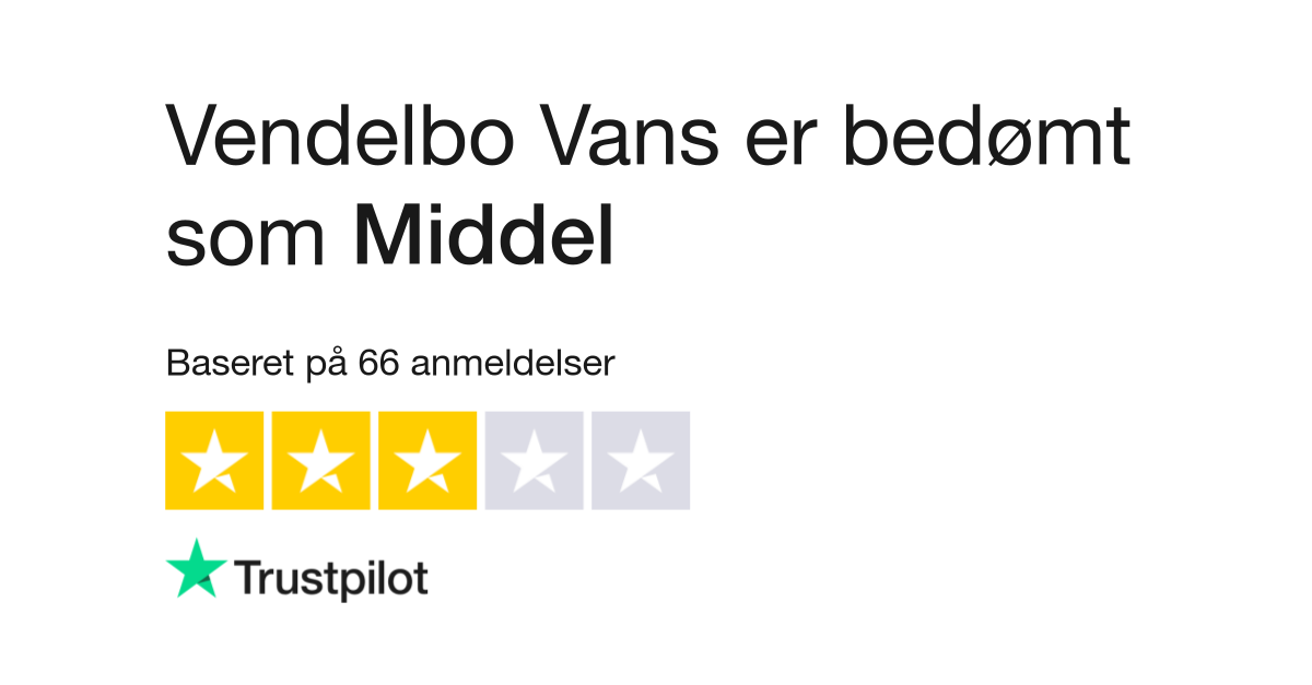 Anmeldelser Vendelbo | Læs kundernes anmeldelser af www.vendelbo-