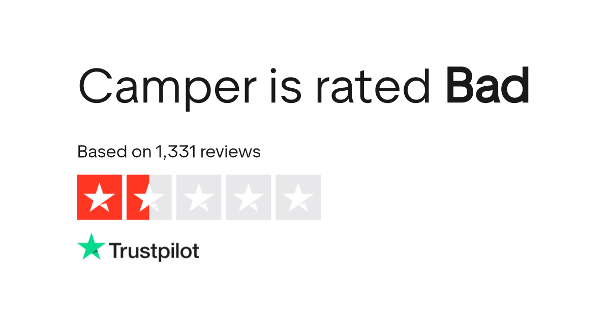 Camper Reviews Read Customer Service Reviews of