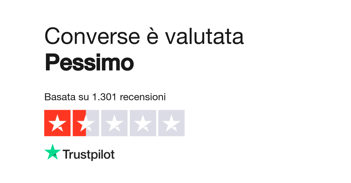 Converse on sale platform recensioni