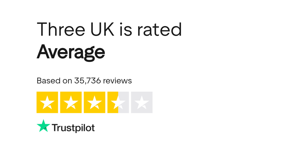 Three Reviews Read Customer Service Reviews of www.three.co.uk