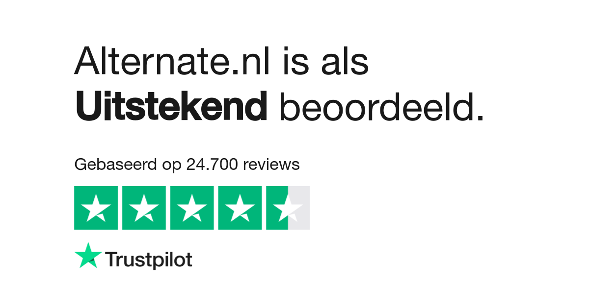 converteerbaar hoofdzakelijk Helaas Alternate.nl reviews | Bekijk consumentenreviews over www.alternate.nl