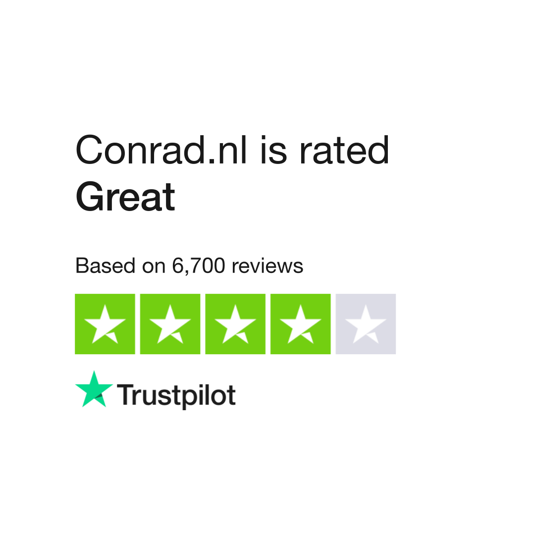 annuleren Tapijt bevroren Conrad.nl Reviews | Read Customer Service Reviews of www.conrad.nl