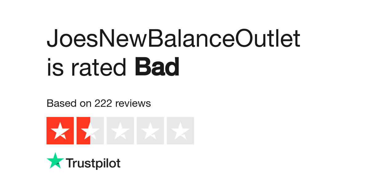 JoesNewBalanceOutlet Reviews Read Customer Service Reviews of www. joesnewbalanceoutlet