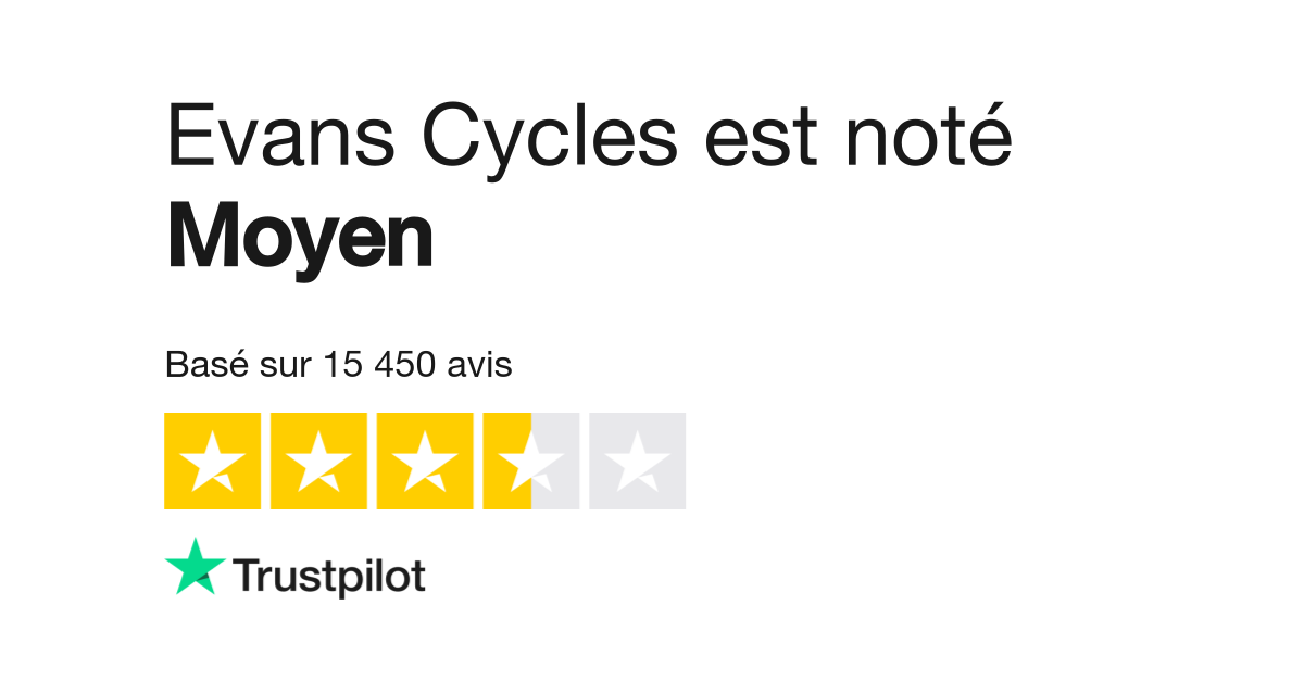 Evans store cycles trustpilot