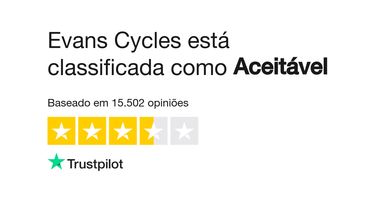 Evans cycles deals trustpilot