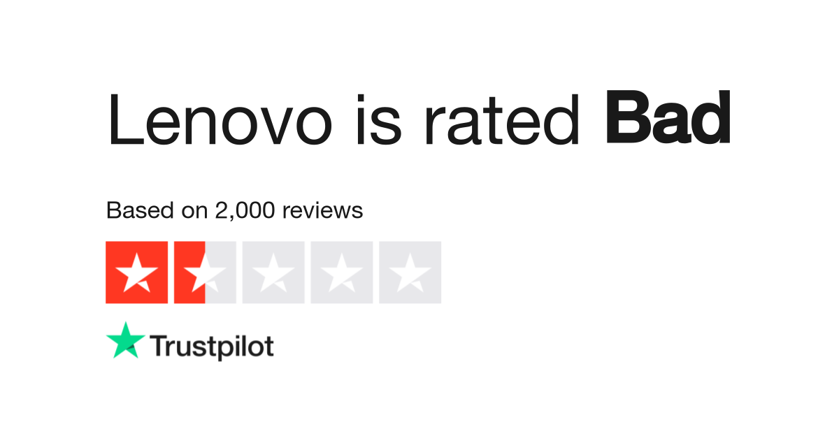 Lenovo Reviews Read Customer Service Reviews Of Www Lenovo Co Uk