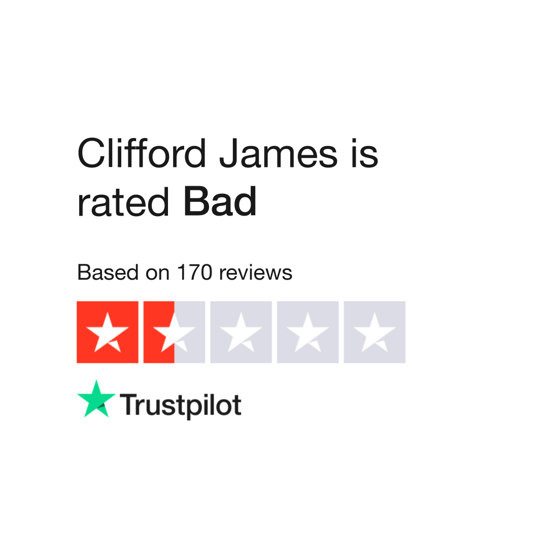 Clifford James Reviews | Read Customer Service www.clifford-james