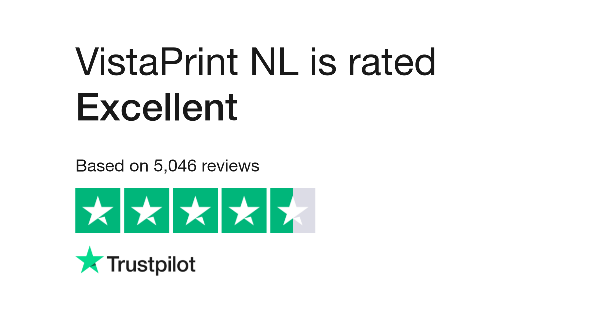 Vistaprint Nl Reviews | Read Customer Service Reviews Of Www.Vistaprint.Nl