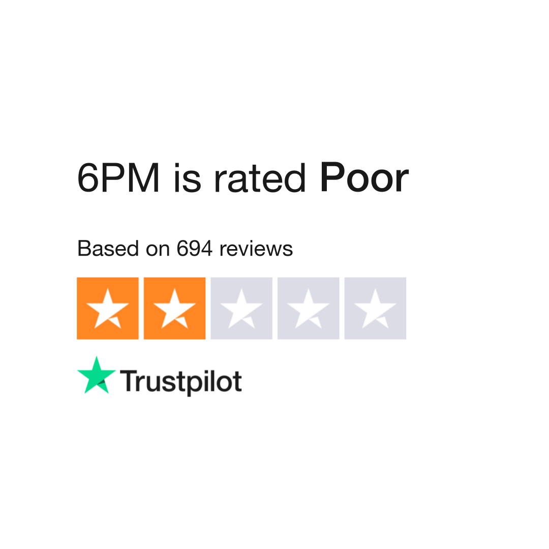 6PM Reviews Read Customer Service Reviews of www.6pm