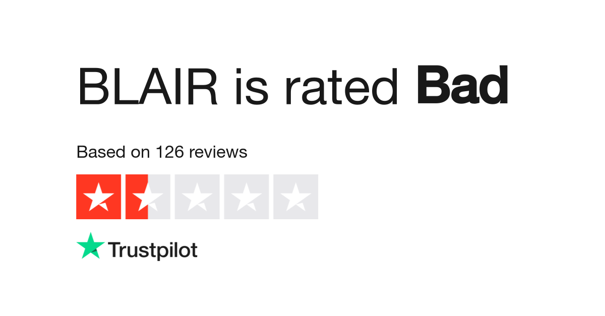 BLAIR Reviews Read Customer Service Reviews of