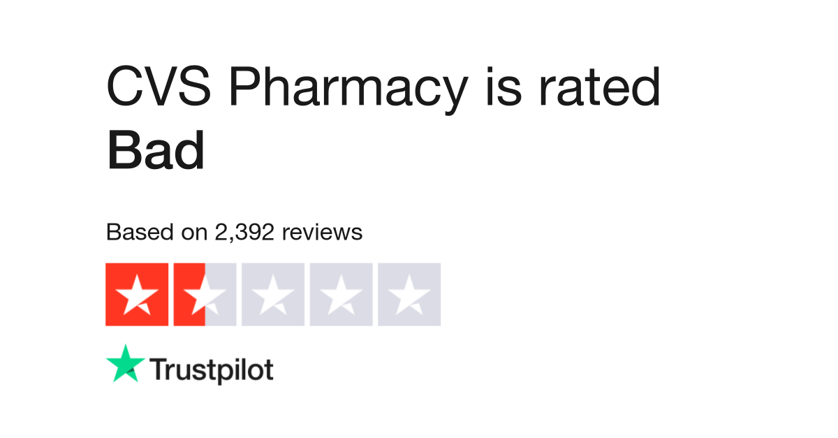 Cvs Pharmacy Reviews Read Customer Service Reviews Of Www Cvs Com