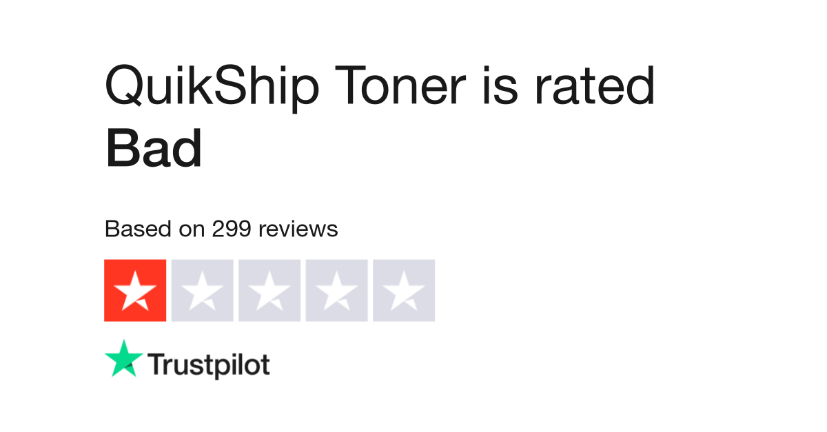 QuikShip Toner