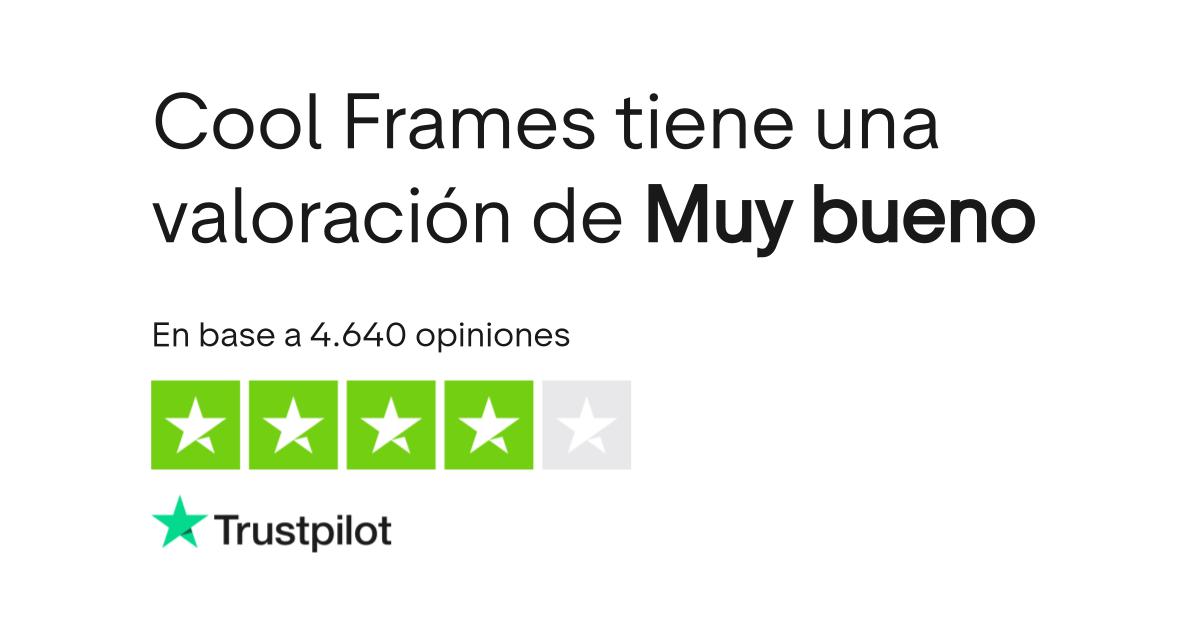 Opiniones sobre Cool Frames Lee las opiniones sobre el servicio de