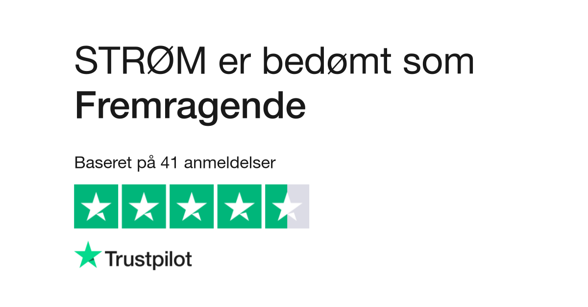 Anmeldelser af STRØM | anmeldelser af www.stromstore.dk