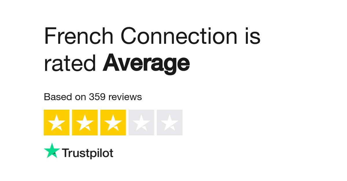 Doe mee Levendig Onhandig French Connection Reviews | Read Customer Service Reviews of  www.frenchconnection.com