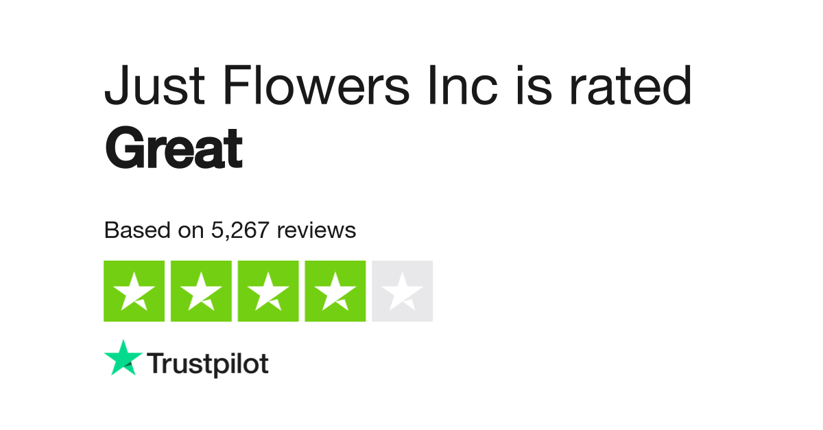 Just Flowers Inc Reviews Read Customer Service Reviews Of Www Justflowers Com