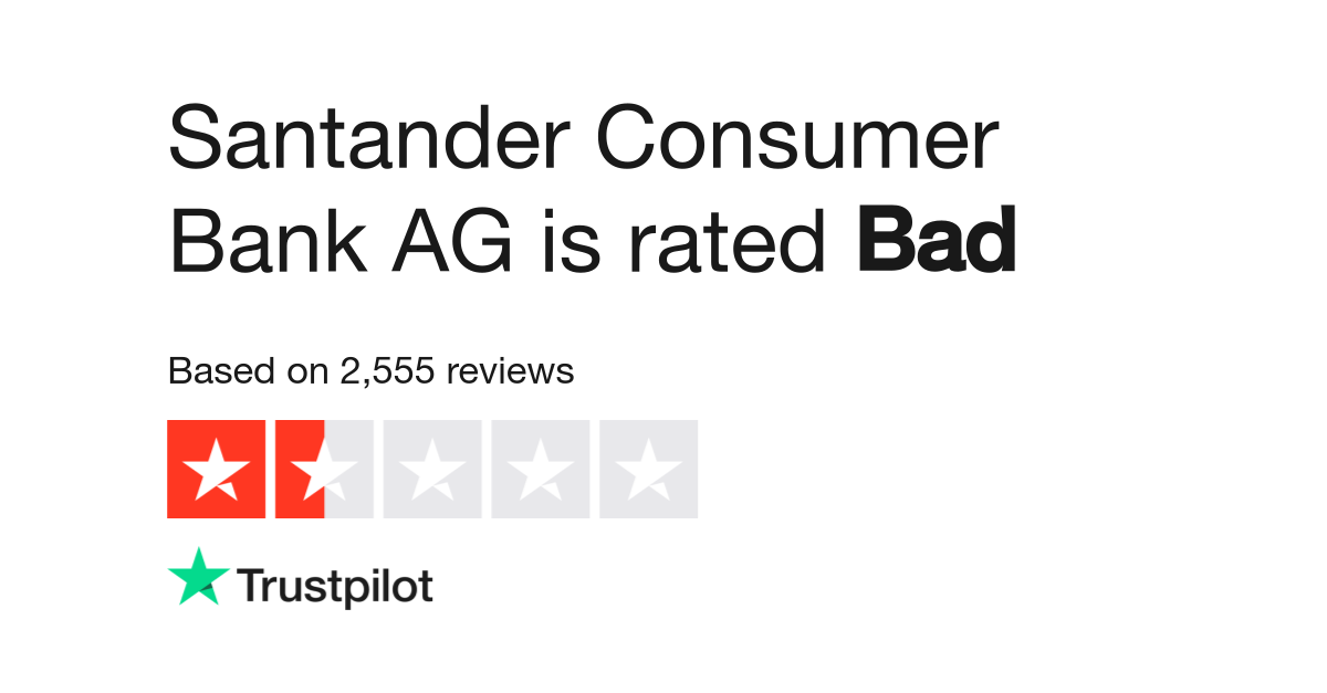 Santander Consumer Bank Ag Reviews Read Customer Service Reviews Of Www Santander De