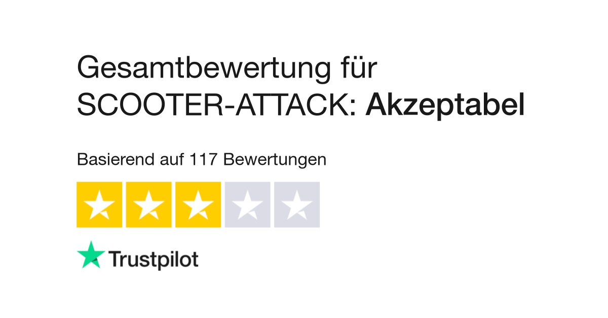 Wie lange dauert Scooter Attack Bestellung?