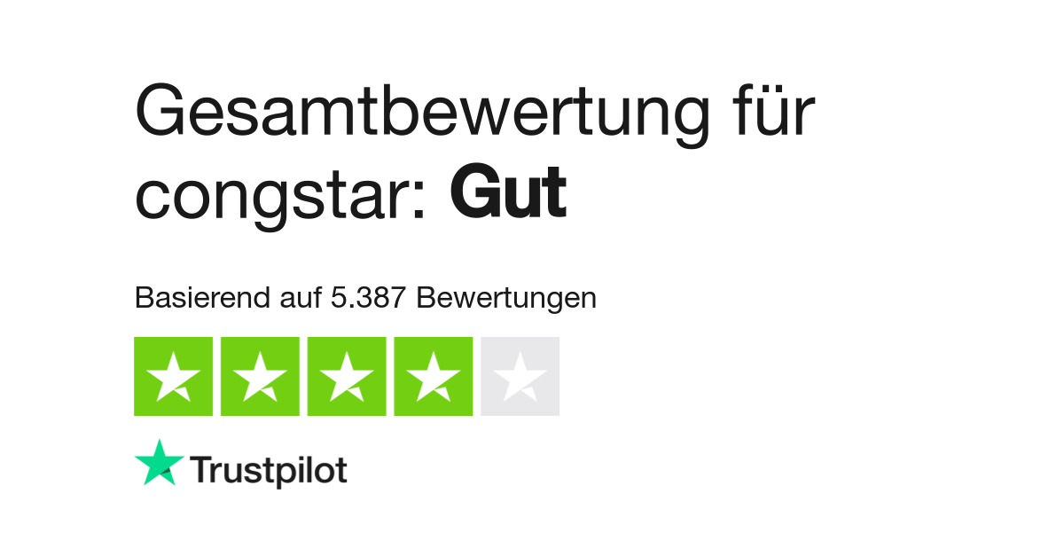 Bewertungen Zu Congstar Lesen Sie Kundenbewertungen Zu Www Congstar De