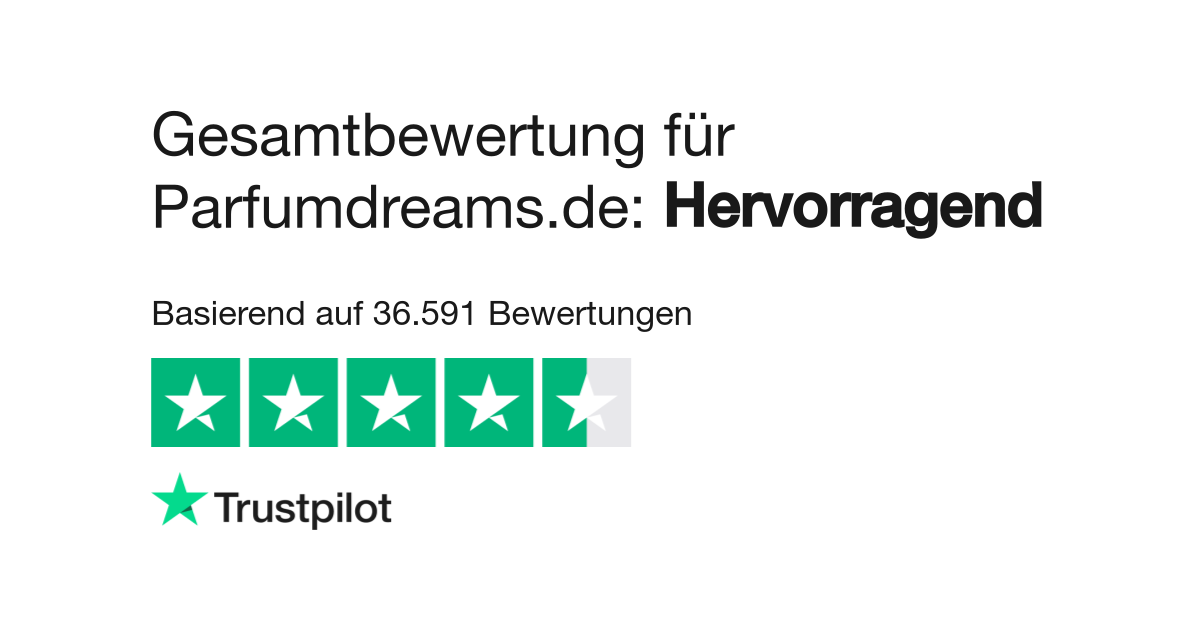 Bewertungen Zu Parfumdreams De Lesen Sie Kundenbewertungen Zu Www Parfumdreams De