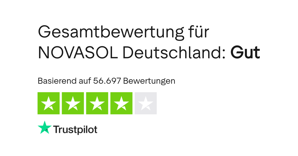 Bewertungen Zu Novasol Lesen Sie Kundenbewertungen Zu Www Novasol De