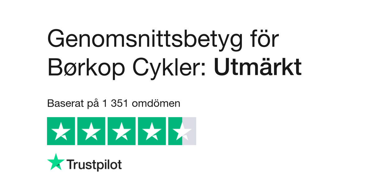 pistol En begivenhed sæt ind Omdömen om Børkop Cykler | Läs kundernas omdömen om boerkopcykler.dk