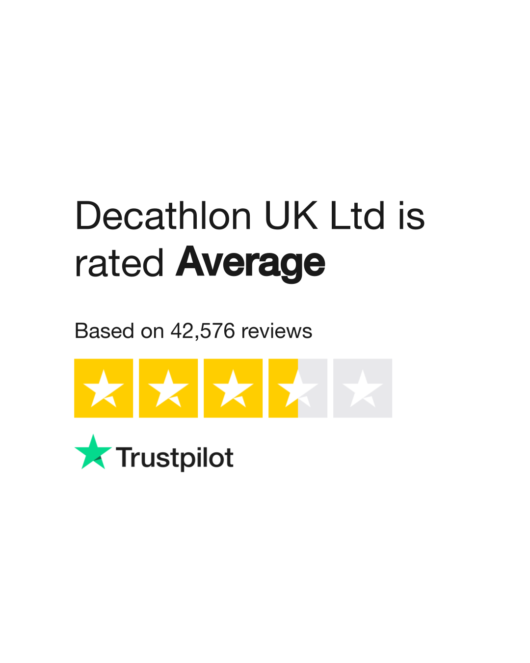 Decathlon UK Ltd Reviews Read Customer Service Reviews of www