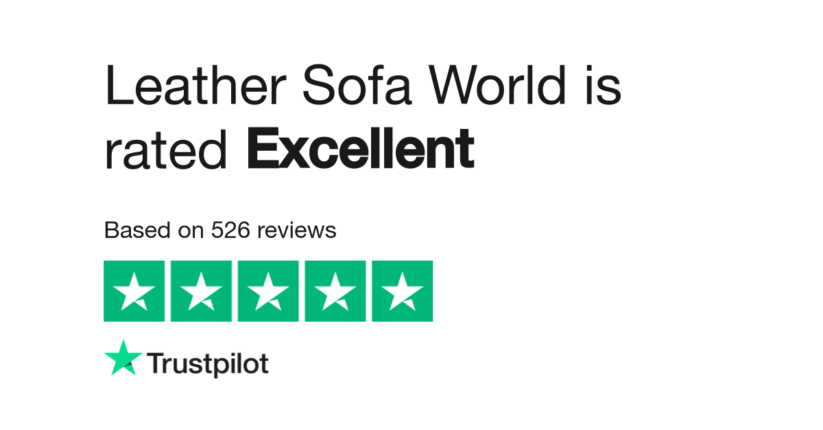 leather sofa world customer reviews